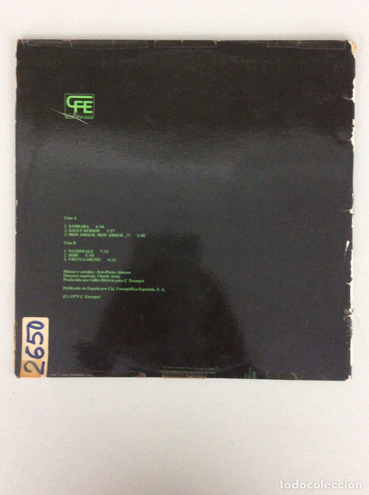 Discos de vinilo: Jean Pierre Alarcen - Foto 2