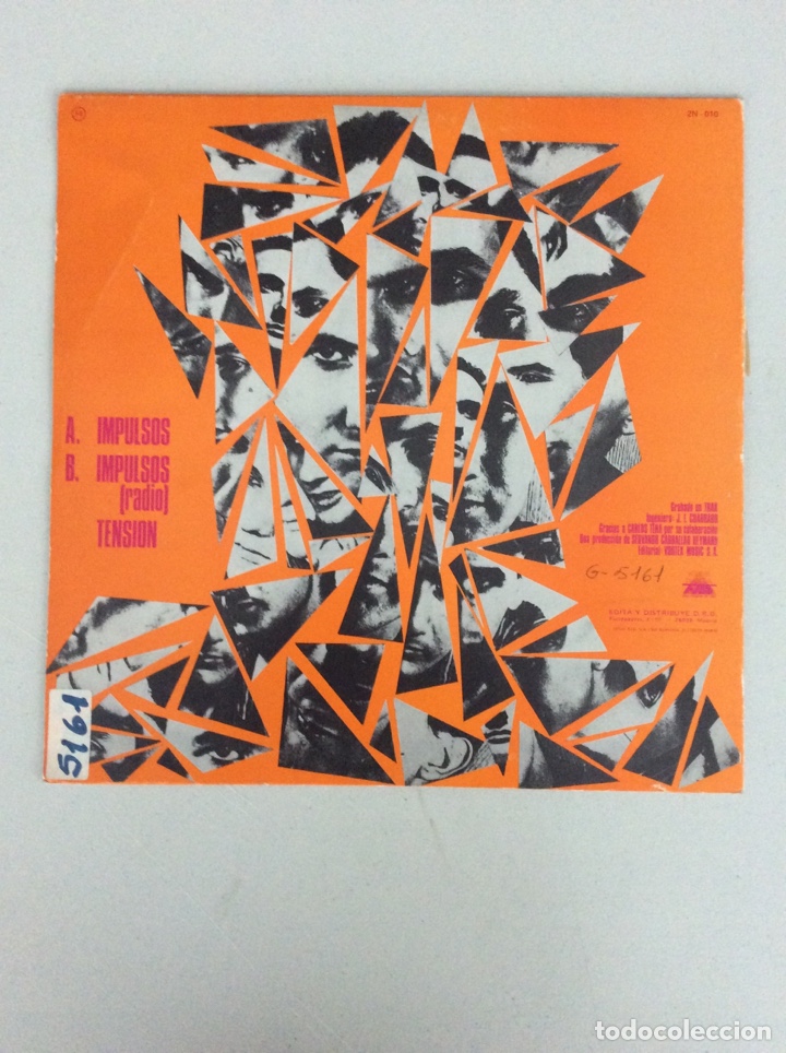 Discos de vinilo: La gran curva. Impulsos. - Foto 2