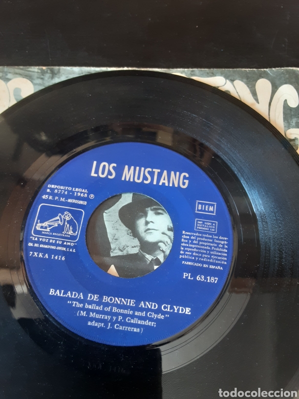 Discos de vinilo: Los Mustang. - Foto 3