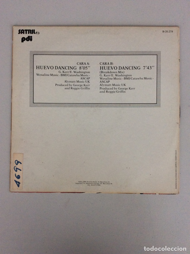 Discos de vinilo: Fresh Face. Huevos dancing - Foto 2