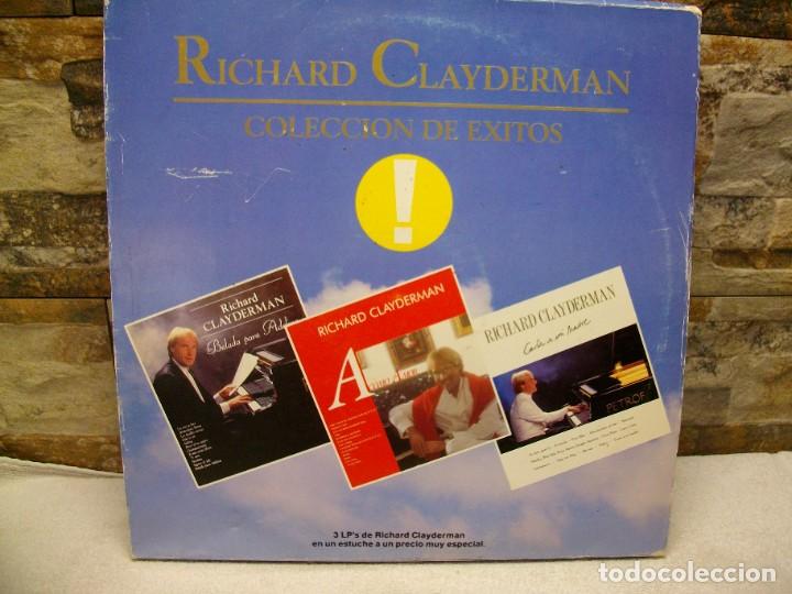 Discos de vinilo: Richard Clayderman &ndash; Colecci&oacute;n de &Eacute;xitos 3 x Vinilo, LP - Foto 1