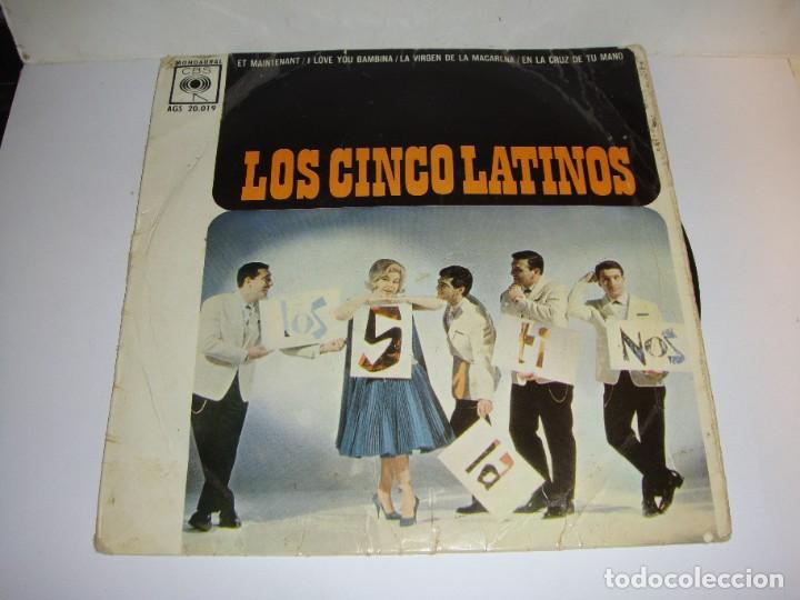 Discos de vinilo: Disco de vinilo. Single. LOS CINCO LATINO - Foto 1