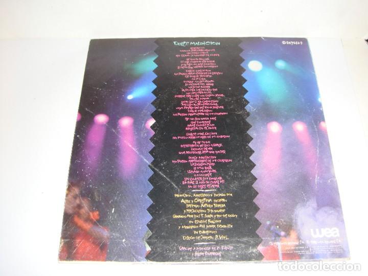 Discos de vinilo: Disco de vinilo. Single. ALEX Y CHRISTINA (Dulce Maldicion) - Foto 2