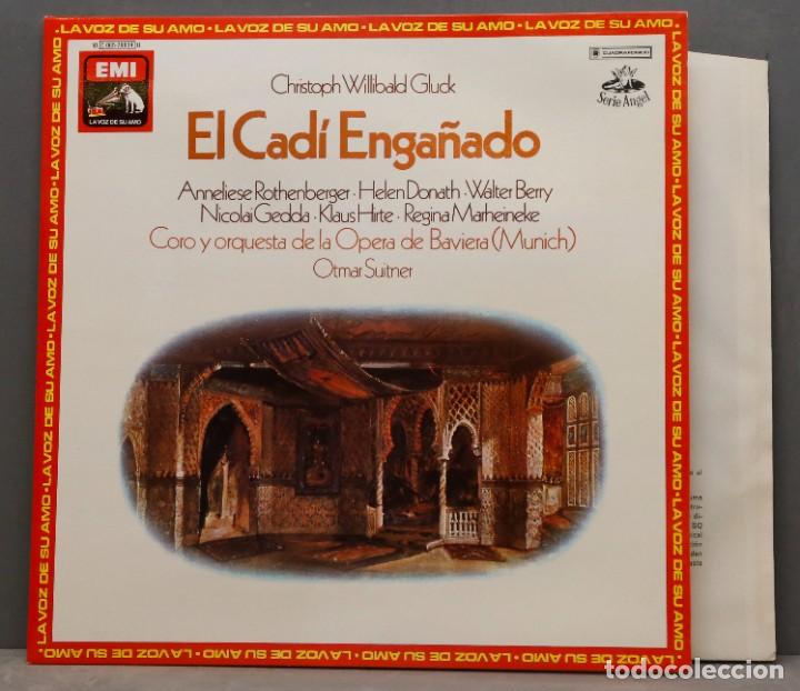 Discos de vinilo: LP. EL CADI ENGA&Ntilde;ADO. GLUCK - Foto 1