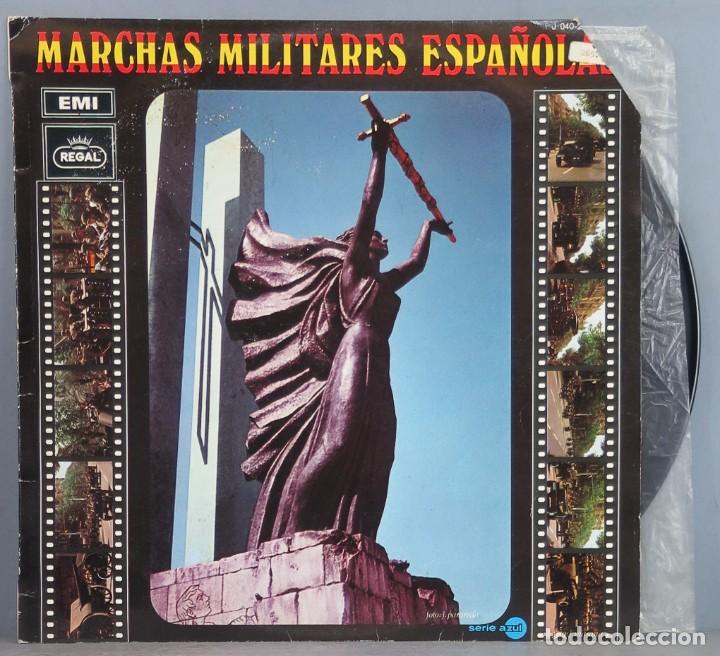 Discos de vinilo: LP. MARCHAS MILITARES ESPA&Ntilde;OLAS - Foto 1