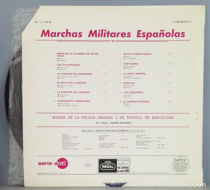 Discos de vinilo: LP. MARCHAS MILITARES ESPA&Ntilde;OLAS - Foto 2