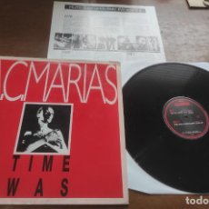 Discos de vinilo: A.C.MARIAS* ‎– TIME WAS - MAXI - UK-1988- MUTE ‎– 12 MUTE 70-. Lote 272960053