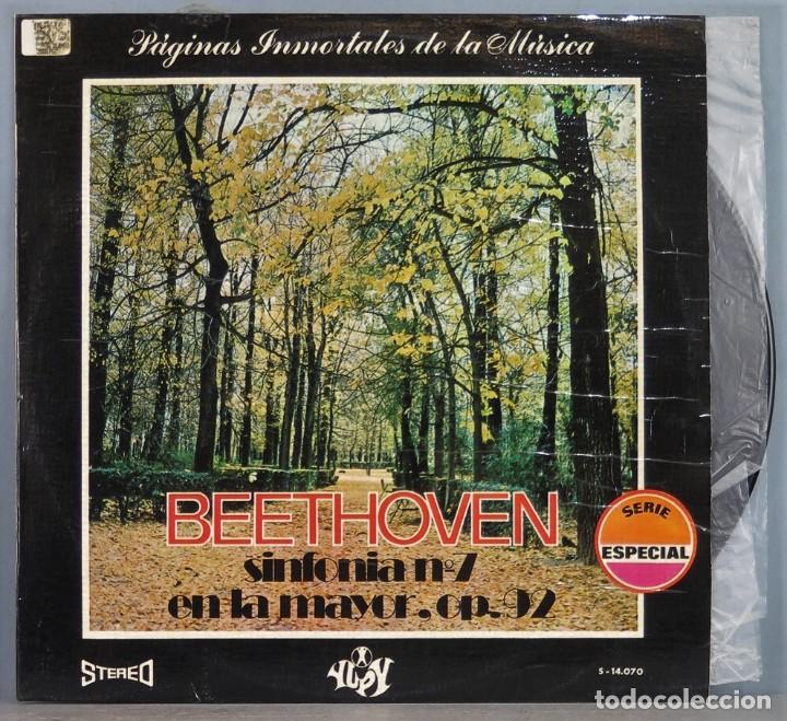 Discos de vinilo: LP. Sinfonia N&ordm;7 En La Mayor, Op. 92. BEETHOVEN