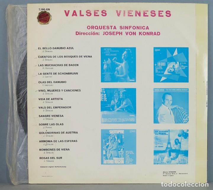 Discos de vinilo: LP. VALSES VIENESES - Foto 2