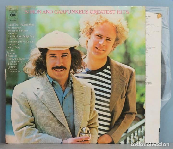 Discos de vinilo: LP. SIMON AND GARFUNKEL. GREATEST HITS - Foto 1