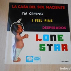 Discos de vinilo: LONE STAR, EP, LA CASA DEL SOL NACIENTE + 3, AÑO 1964, LA VOZ DE SU AMO 7EPL 14.136