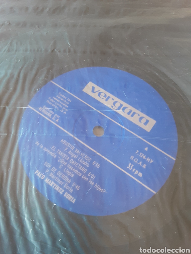 Discos de vinilo: Paco Mart&iacute;nez Soria - Foto 5