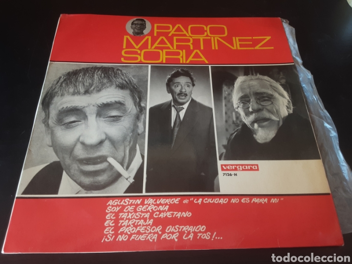 Discos de vinilo: Paco Mart&iacute;nez Soria - Foto 1