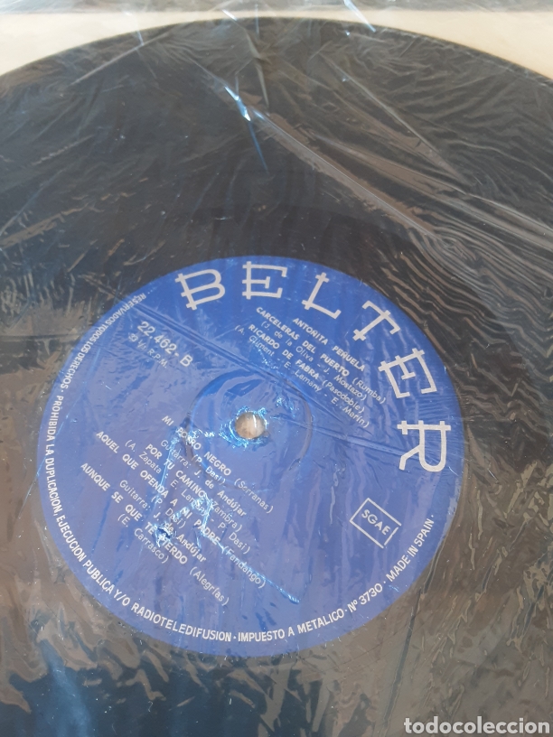 Discos de vinilo: Anto&ntilde;ita Pe&ntilde;uela - Foto 4