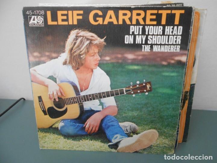Discos de vinilo: LEIF GARRETT - PUT YOUR HEAD ON MY SHOULDER - Foto 1