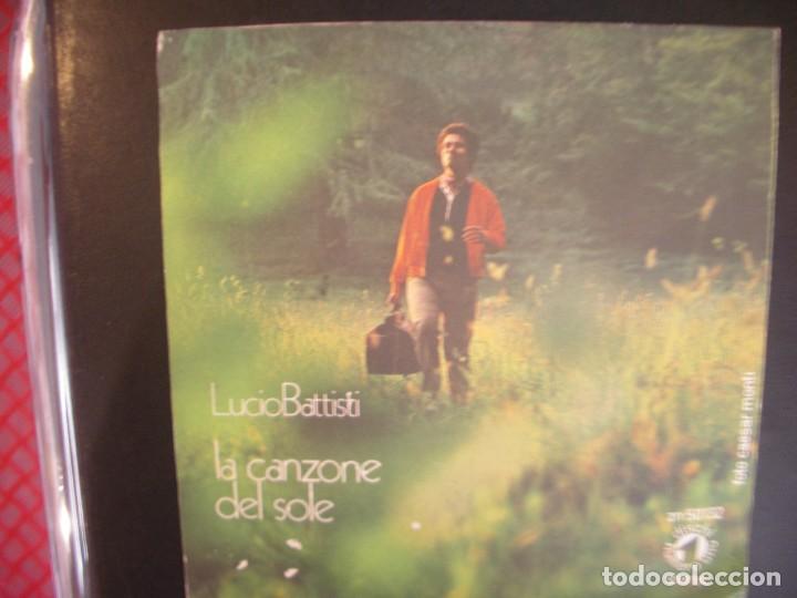 Discos de vinilo: LUCIO BATTISTI- ANCHE PER TE. SINGLE. - Foto 2