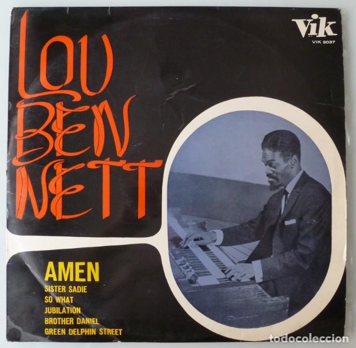 Discos de vinilo: LOU BENNETT - AMEN (LP VIK 1967 ESPA&Ntilde;A) - Foto 1