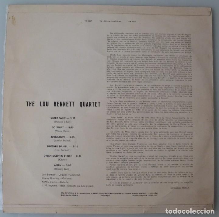 Discos de vinilo: LOU BENNETT - AMEN (LP VIK 1967 ESPA&Ntilde;A) - Foto 2