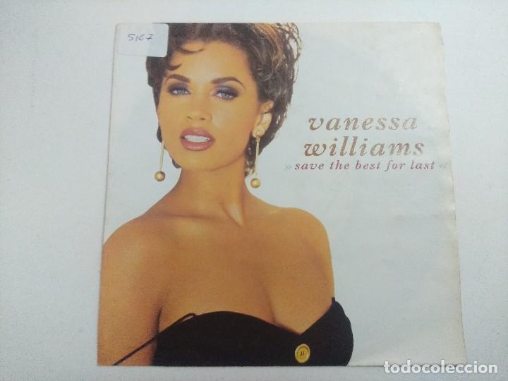 Discos de vinilo: SINGLE/VANESSA WILLIAMS/SAVE THE BEST FOR LAST. - Foto 1