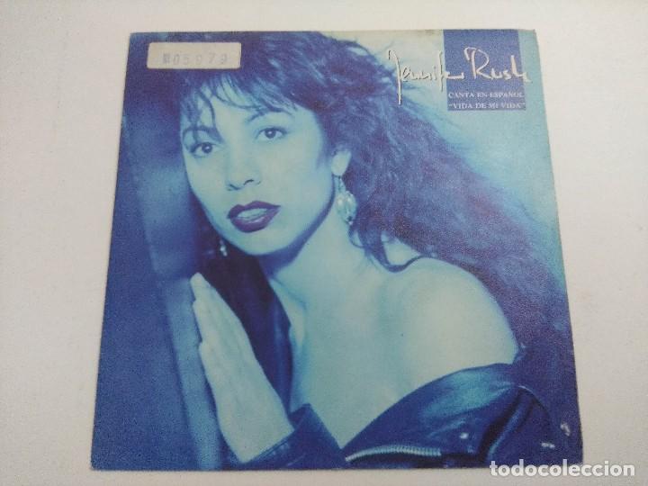 Discos de vinilo: SINGLE/JENNIFER RUSH/VIDA DE MI VIDA/PROMOCIONAL. - Foto 1
