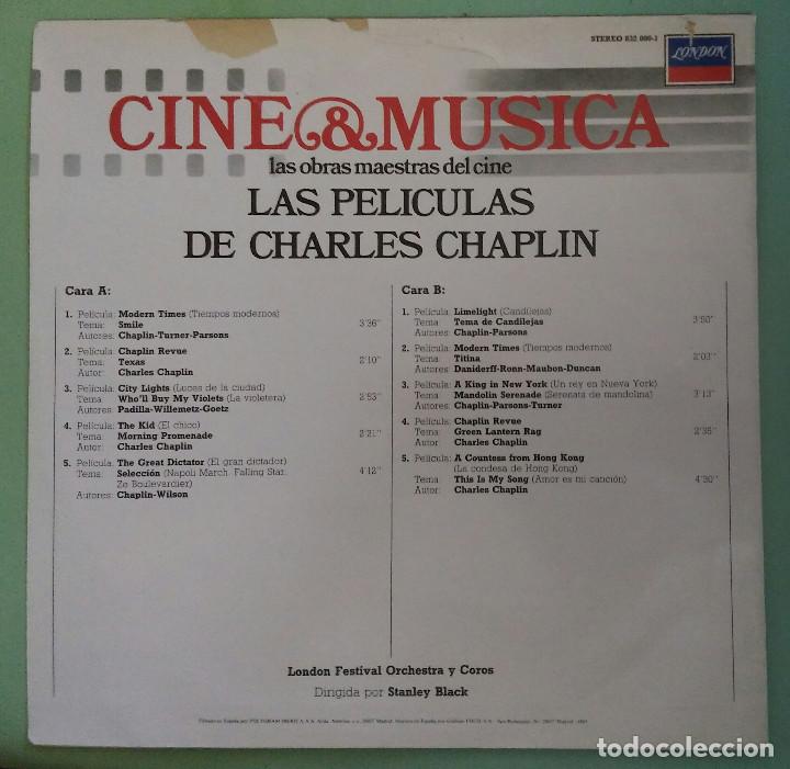 Discos de vinilo: Las Peliculas de Charles Chaplin - Foto 2