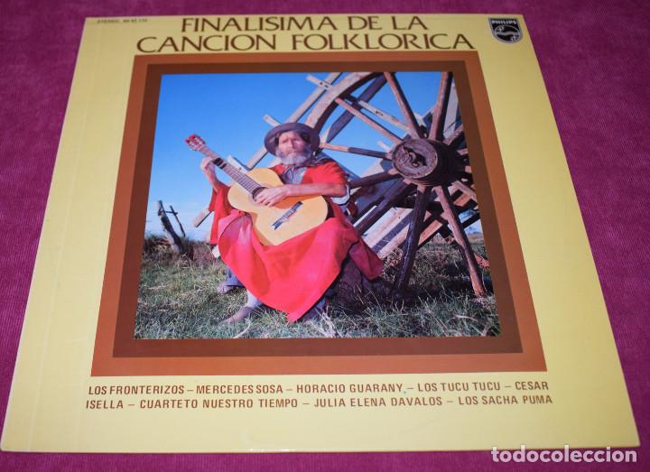 Dischi in vinile: Finalisima De La Cancion Folklorica - LOS FRONTERIZOS / LOS TUCU TUCU Y MAS - LP 1973