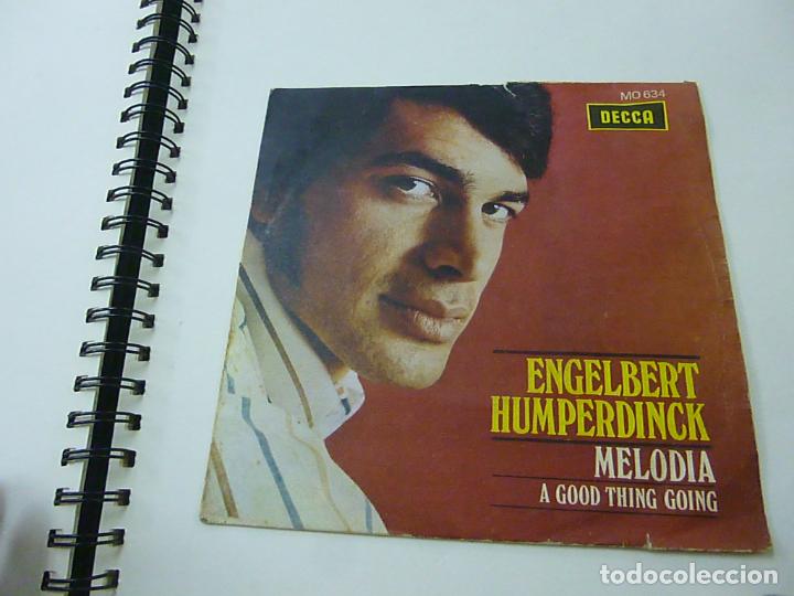 Discos de vinilo: ENGELBERT HUMPERDINCK -MELODIA -SINGLE -N - Foto 1
