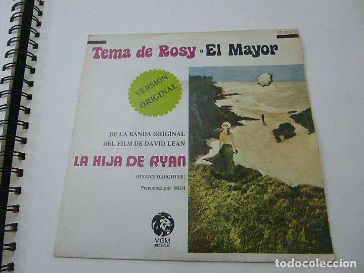 Discos de vinilo: VARIOS - TEMA DE ROSY / EL MAYOR - SINGLE -N - Foto 1