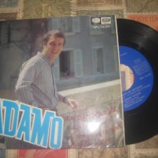 Discos de vinilo: ADAMO-EN BANDOLERA - NADA QUE HACER (LA VOZ DE SU AMO1967)OG ESPAÑA SIN SEÑALES DE USO. Lote 273187548
