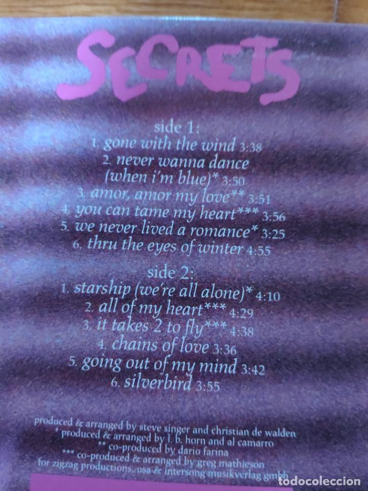 Discos de vinilo: LP de Audrey landers titulado secrets - Foto 3
