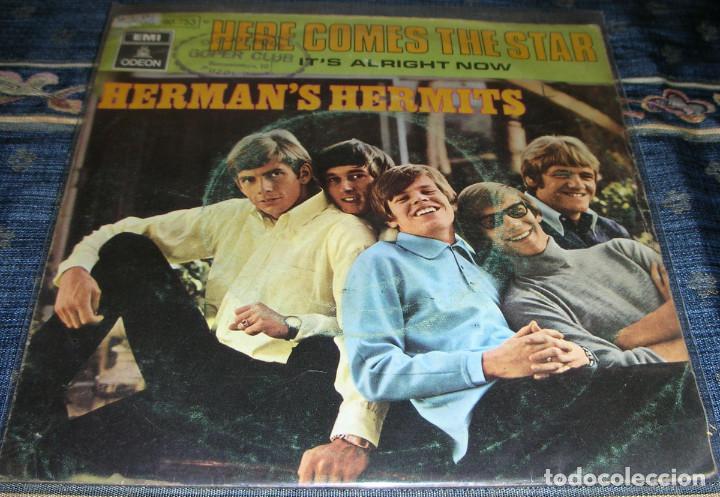 Discos de vinilo: Hermans Hermits &ndash; Here Comes The Star - SINGLE 1970 - Foto 1