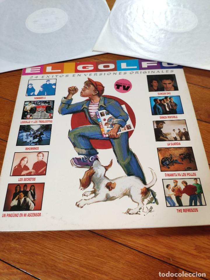 Discos de vinilo: Pop espa&ntilde;ol &eacute;xitos 2 LP el golfo - Foto 1