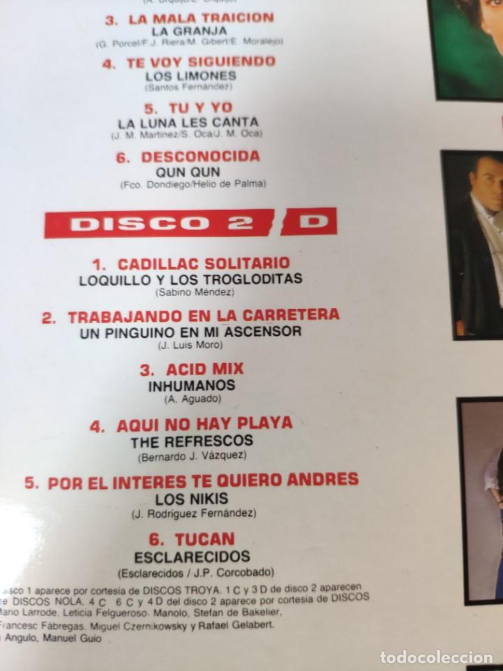 Discos de vinilo: Pop espa&ntilde;ol &eacute;xitos 2 LP el golfo - Foto 6