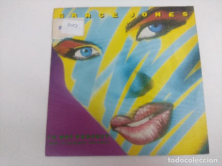 Discos de vinilo: SINGLE/GRACE JONES/IM NOT PERFECT. - Foto 1