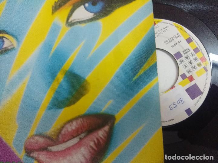 Discos de vinilo: SINGLE/GRACE JONES/IM NOT PERFECT. - Foto 2