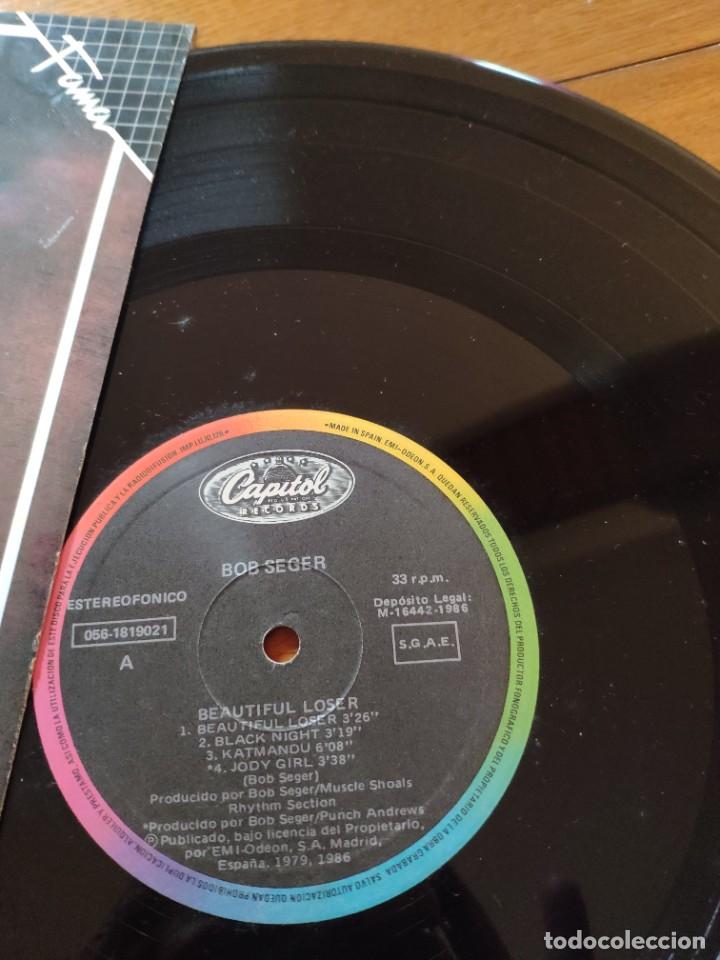 Discos de vinilo: LP Bob seger beautiful loser - Foto 4