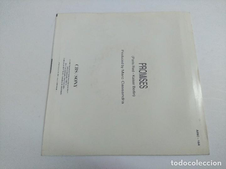Discos de vinilo: SINGLE/PARIS RED/PROMISES/PROMOCIONAL. - Foto 3