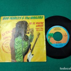 Discos de vinilo: BOB MARLEY SE TE PUEDE AMAR (COULD YOU BE LOVED) - ONE DROP. SINGLE ISLAND 1980.. Lote 273259998