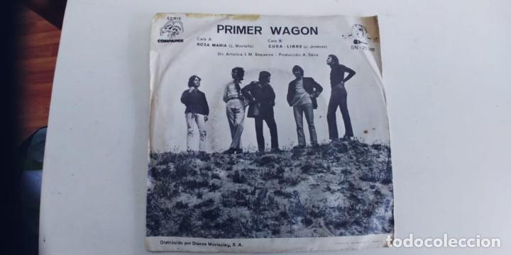 Discos de vinilo: PRIMER WAGON-SINGLE ROSA MARIA - Foto 2