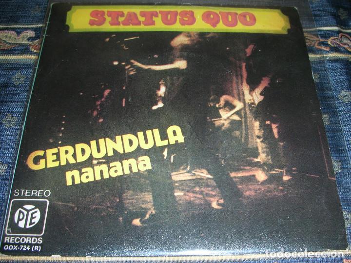 Discos de vinilo: Status Quo &ndash; Gerdundula / Nanana - SINGLE 1984 - Foto 3