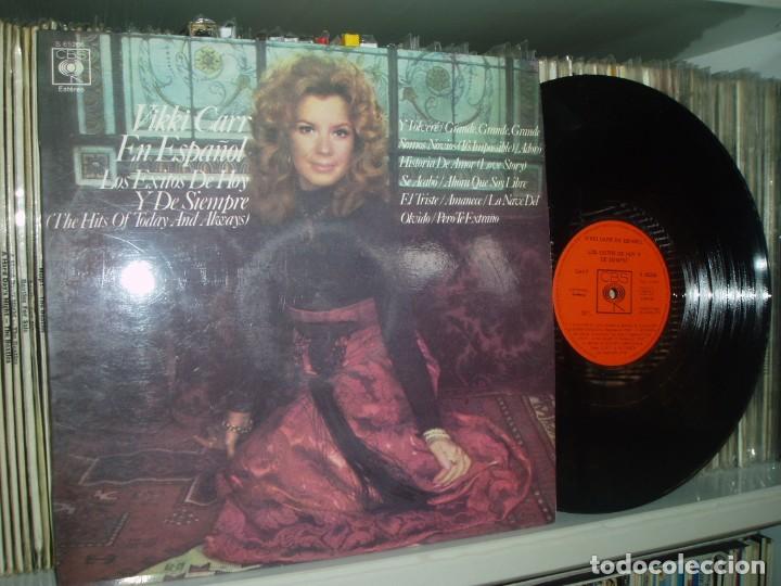 Discos de vinilo: VIKKI CARR LP EN ESPA&Ntilde;OL EXITOS POP COUNTRY 1972 CBS SPAIN - Foto 1