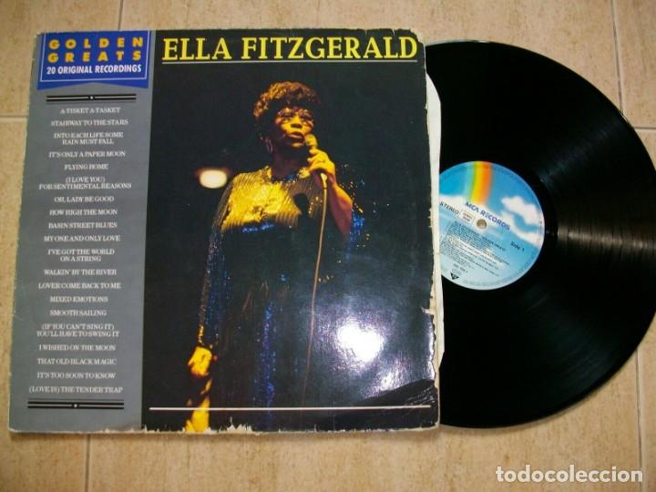 Discos de vinilo: ELLA FITZGERALD GOLDEN GREATS LP - Foto 1