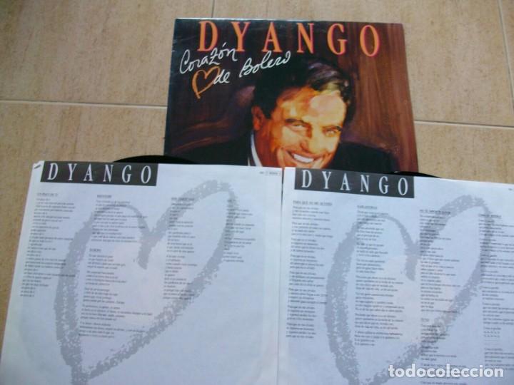 Discos de vinilo: DYANGO CORAZ&Oacute;N DE BOLERO LP - Foto 2
