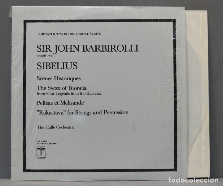 Disques de vinyle: LP. Sc&egrave;nes Historiques. Excerpts. Pelleas & Melisande. Excerpts. The Swan Of Tuonela. Rakastava. BAR
