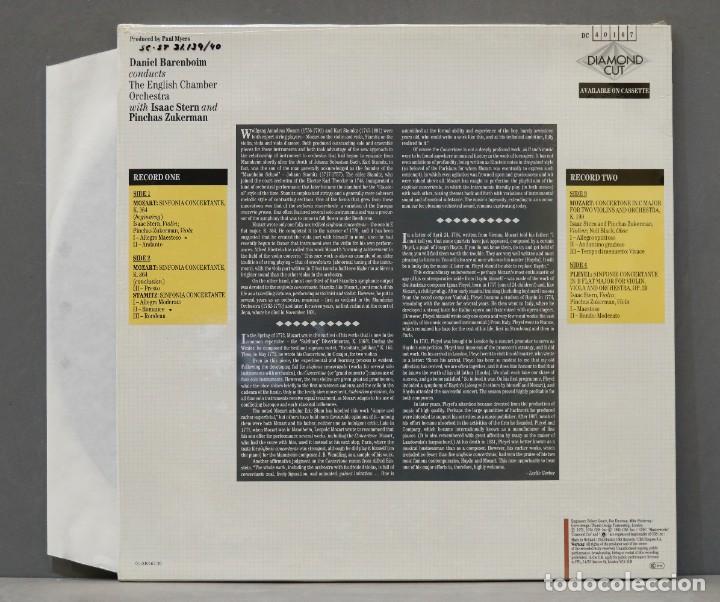 Discos de vinilo: 2 LP. MOZART. STAMITZ. PLEYEL - Foto 2