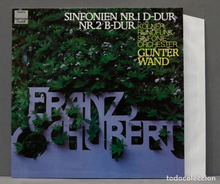 Discos de vinilo: LP. SINFONIEN 1. 2. SCHUBERT, WAND