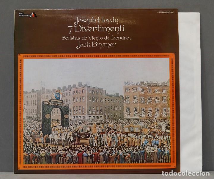 Discos de vinilo: LP. HAYDN. 7 DIVERTIMENTI. BRYMER - Foto 1