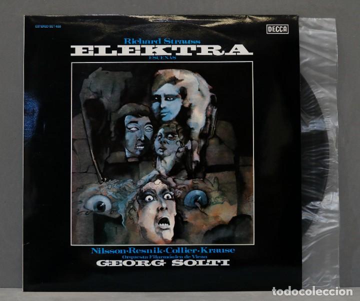 Discos de vinilo: LP. ELEKTRA. STRAUSS. SOLTI - Foto 1