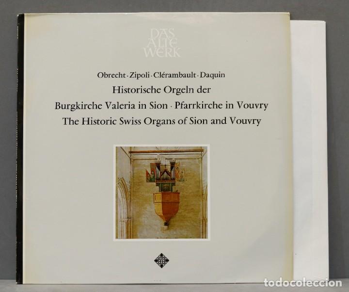 Discos de vinilo: LP. Historische Orgeln Der Burgkirche Valeria In Sion