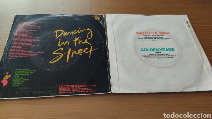 Discos de vinilo: Lote de 2 singles de vinilo de DAVID BOWIE - Foto 2